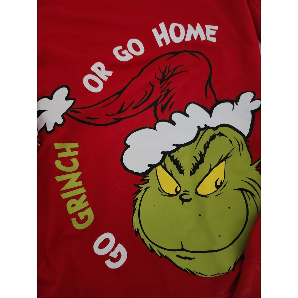 10 Grinch pajama set excellent condition - Picture 2 of 4